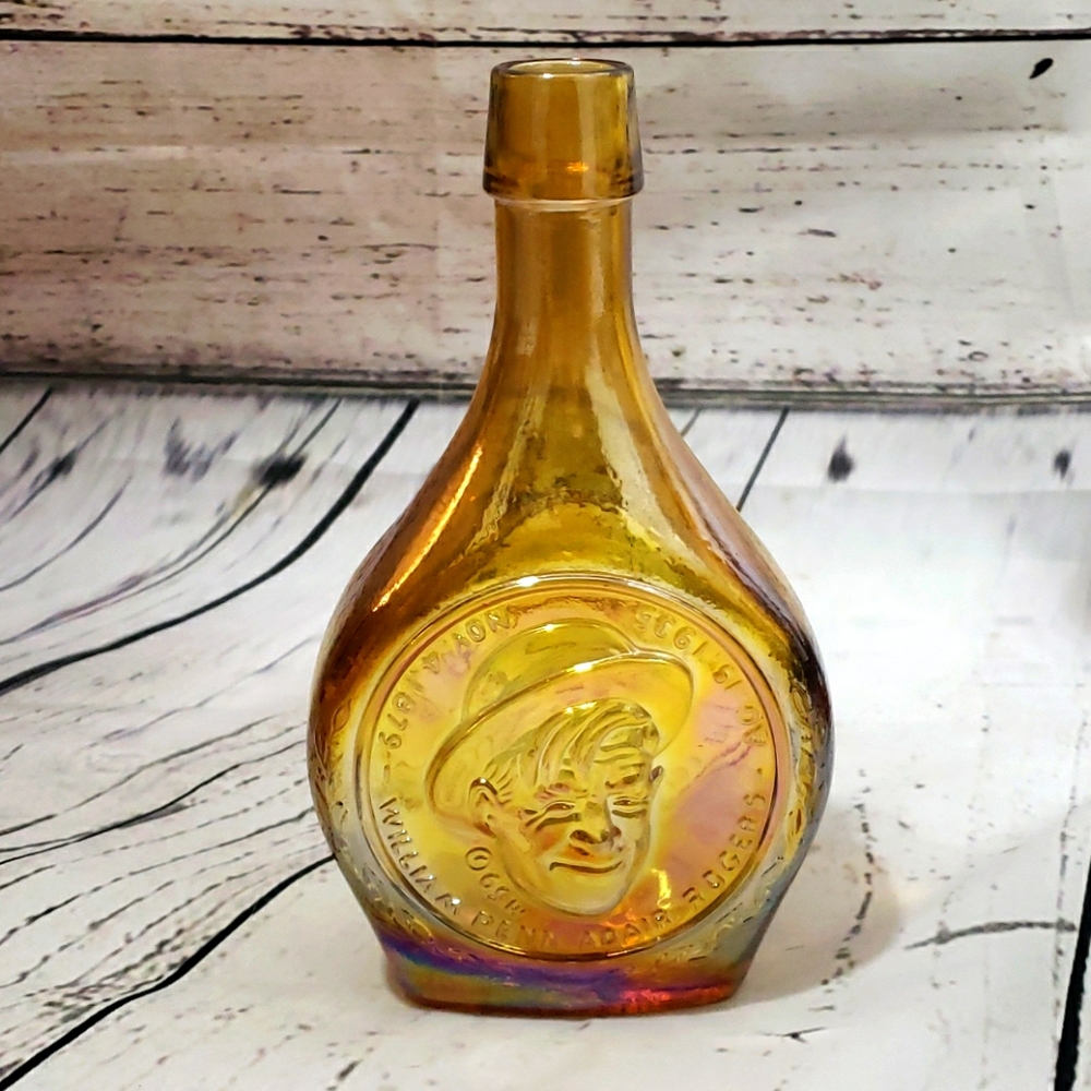 Vintage Will Rogers decanter